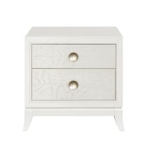 Samuel Lawrence Furniture S910-050 Melrose - 2-Drawer Nightstand in a White Finish - White