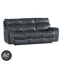 Intercon SI-SF-390DPR-SLT-C Summit - Dual-Power Sofa - Bolero Slate