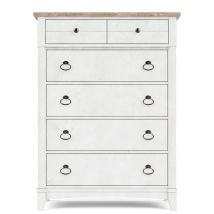 Riverside Furniture 91465 Maddox - 5 Drawer Chest - White