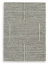 Ashley Furniture R406832 Jossen - 5' x 7' Rug - Ivory / Gray
