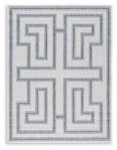 Signature Design by Ashley® R900031 Matinwood - Ivory / Charcoal - Large Rug