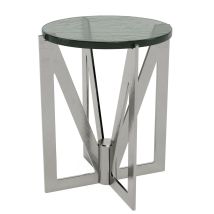 Riverside Furniture 51408-51410 Riverside Furniture 51408-51410 Jano - Round Side Table - Gray