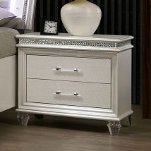 Furniture of America CM7899N Maddie - Nightstand - Pearl White