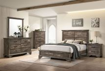 Furniture of America CM7186EK Fortworth - Eastern King Bed - Gray
