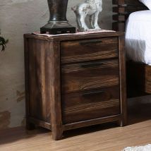 Furniture of America CM7576N Hankinson - Nightstand - Rustic Natural Tone