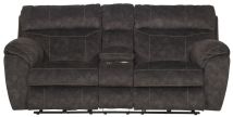 Jackson Furniture Industries 62229-2793/28 Sedona - Power Lay Flat Reclining Console Loveseat With Power Adjustable Headrest - Smoke