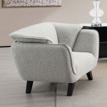 ACME LV04202 Nayeli - Chair - Light Gray Boucle