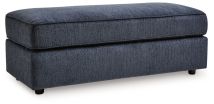 Ashley Furniture 9530208 Albar Place - Oversized Accent Ottoman - Cobalt