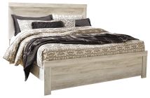 Ashley Furniture B331B8 Bellaby - King Panel Bed - Whitewash
