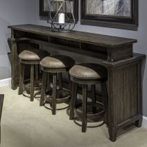 Liberty Furniture 297-OT-4PCS Paradise Valley - 4 Piece Living Room Set - Dark Brown