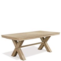 Riverside Furniture 50348-50352 Sophie - Trestle Table - Natural