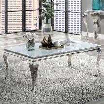 Furniture of America CM4903WH-C-TABLE Wetzikon - Coffee Table - White