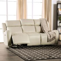 Furniture of America CM9907-SF Barclay - Power Motion Sofa - Beige