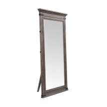 Intercon FG-BR-4979-STE-C Forge - Tall Mirror - Brushed Steel