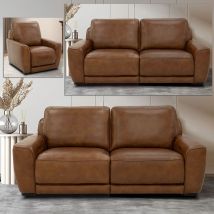 Liberty Furniture 6000HN-UPH-SOLOREC Liberty Furniture 6000HN-UPH-SOLOREC Blake - Sofa With Loveseat & Recliner - Venetian Honey