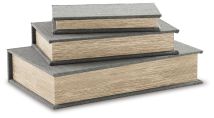 Ashley Furniture A2000487 Ashley Furniture A2000487 Jolina - Box Set (Set of 3) - Gray