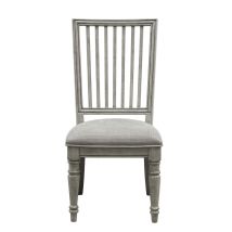 Pulaski Furniture P091260 Madison Ridge - Farmhouse Side Chair (Set of 2) - Buff Gray