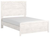 Signature Design by Ashley® B1190/55/86 Gerridan - White / Gray - Full Panel Bed