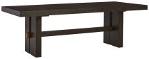 Ashley Furniture D984-45 Burkhaus - Rectangular Dining Room Extension Table - Dark Brown
