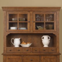 Liberty Furniture 382-CH6183 Hearthstone Ridge - Hutch - Light Brown