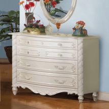 ACME BD02435 Pearl - Dresser - Pearl White