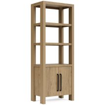 Riverside Furniture 91048 Davie - Entertainment Pier Unit - Light Brown
