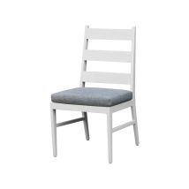 Intercon NS-CH-460C-BUF-RTA Nash - Outdoor Dining Panel Side Chair - Buff