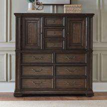 Liberty Furniture 765-BR42 Providence Park - Dressing Chest - Chateau Brown