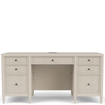 Riverside Furniture 18231 Maren - Executive Desk - Beige