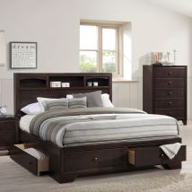 ACME 19557EK Madison II - Eastern King Bed - Espresso