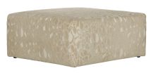 Jackson 409812-2266/06 Lamar - Cocktail Ottoman - Cream