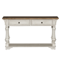Liberty Furniture 498-OT1030 Morgan Creek - Sofa Table - White