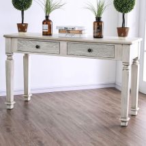 Furniture of America CM4089S Joliet - Sofa Table - Antique White