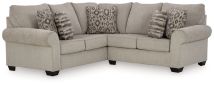 Signature Design by Ashley® 90603S1 Claireah - Umber - 2-Piece Sectional With Laf Sofa With Corner Wedge