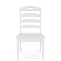 Riverside Furniture 37258 Cora - Ladderback Side Chair (Set of 2) - Cloud