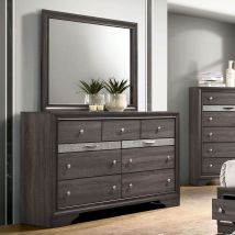 Furniture of America CM7552GY-D Chrissy - Dresser - Gray