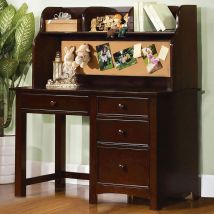 Furniture of America CM7905EXP-DK Omnus - Desk - Dark Walnut