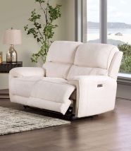 Furniture of America FM62001BG-LV-PM Morcote - Power Loveseat - Beige