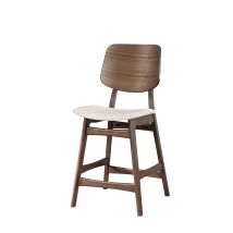 New Classic D1651-22 Oscar - Counter Chair (Set of 2) - Walnut
