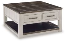 Ashley Furniture T796-00 Darborn - Lift Top Cocktail Table - Gray / Brown