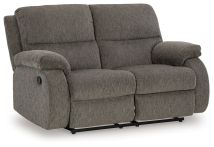 Signature Design by Ashley® 6650286 Scranto - Brindle - Reclining Loveseat