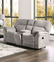 Furniture of America CM9908DV-LV-PK Josias - Loveseat - Light Gray