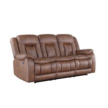 New Classic U2505-30P1-BRW New Classic U2505-30P1-BRW Morello - Sofa With Power Footrest - Brown