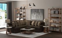 Jackson 4376/62/42-49 Mammoth - 2 Piece Sectional - Chocolate