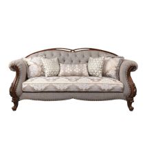 ACME 55365 Miyeon - Sofa - Fabric & Cherry