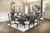 Furniture of America CM3150T-TABLE Arcadia - Dining Table - Rustic Natural Tone / Ivory