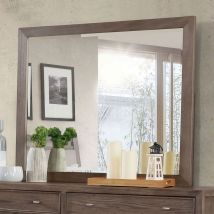 Furniture of America FOA7918M Tawana - Mirror - Warm Gray
