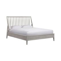 Intercon BY-BR-9860Q-WHT-C Intercon BY-BR-9860Q-WHT-C Bayside - Queen Bed - Silver