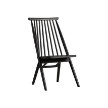 Intercon AC-CH-1189W-BLK-SU Arcadia - Rack Back Windsor Chair - Black