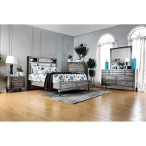 Furniture of America CM7556EK-BED Daphne - Eastern King Bed - Gray